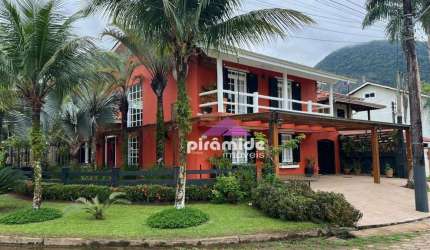 Casa com 4 dormitórios à venda, 355 m² por R$ 2.700.000,00 - Massaguaçu - Caraguatatuba/SP