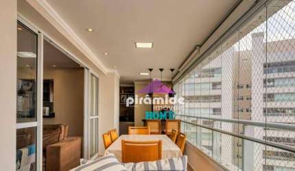 Apartamento com 4 dormitórios à venda, 147 m² por R$ 1.700.000,00 - Vila Ema - São José dos Campos/SP