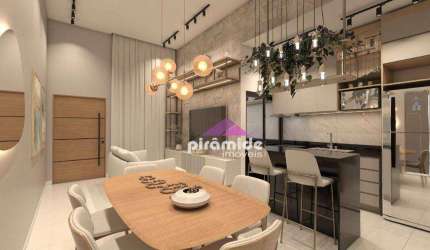 Casa com 3 dormitórios à venda, 76 m² por R$ 600.000,00 - Bosque dos Eucaliptos - São José dos Campos/SP