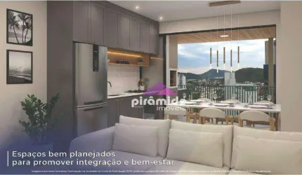 Apartamento com 1 dormitório à venda, 50 m² por R$ 408.459,00 - Sumaré - Caraguatatuba/SP