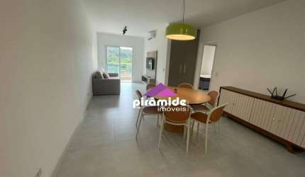 Apartamento com 2 dormitórios, 84 m² - venda por R$ 775.000,00 ou aluguel por R$ 3.678,00/mês - Cidade Jardim - Caraguatatuba/SP