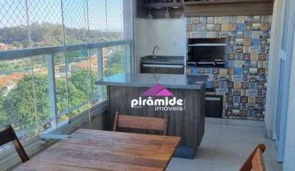 Apartamento com 3 dormitórios à venda, 88 m² por R$ 740.000,00 - Conjunto Residencial Trinta e Um de Março - São José dos Campos/SP
