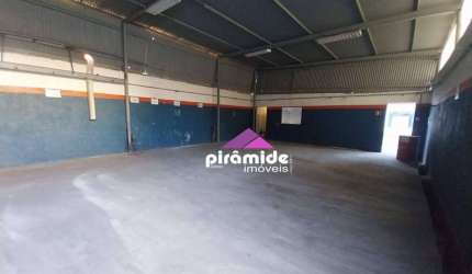 Galpão para alugar, 200 m² por R$ 4.375,00/mês - Chácaras Reunidas - São José dos Campos/SP