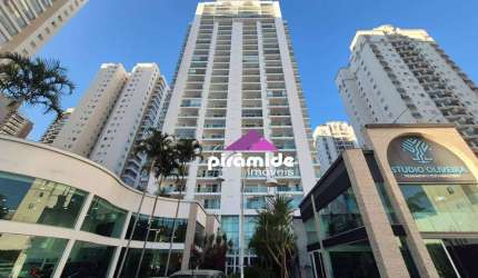 Apartamento com 1 dormitório para alugar, 57 m² por R$ 3.298,13/mês - Jardim das Colinas - São José dos Campos/SP