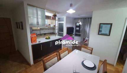 Apartamento com 3 dormitórios, sendo 1 suíte à venda, 74 m² por R$ 383.000 - Monte Castelo - São José dos Campos/SP