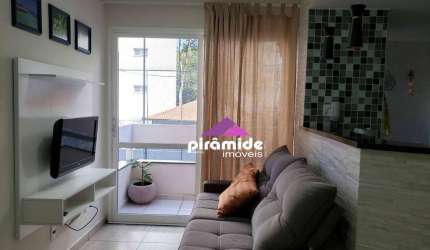 Apartamento Duplex com 1 dormitório à venda, 49 m² por R$ 375.000,00 - Jardim São Dimas - São José dos Campos/SP