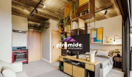 Apartamento com 1 dormitório à venda, 39 m² por R$ 380.000,00 - Praia das Palmeiras - Caraguatatuba/SP