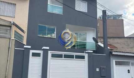 Casa Sobrado em Vila Guarani, Santo André/SP
