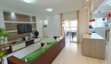 Apartamento para Locação  Mobiliado com 2 dorms, Caiça ra, Praia Grande.
