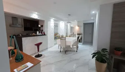 Apartamento com 3 quartos à venda na Estrada São Francisco, 1588, Parque Taboão, Taboão da Serra, 92 m2 por R$ 720.000