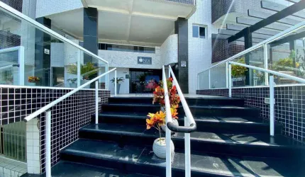 Apto frente mar com 2 dorms sendo 1 suíte para venda, Mirim