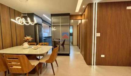 Apartamento com 2 quartos, Boqueirão, Praia Grande - R$ 641 mil, Cod: 70834911