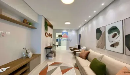 Apartamento frente mar com 3 dormitórios  para venda, Mirim