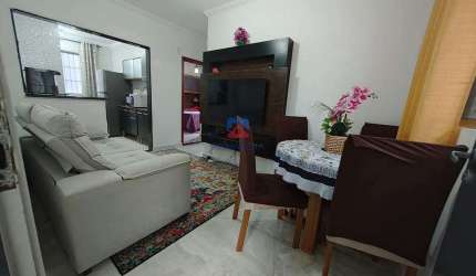 Apartamento com 2 quartos, Guilhermina, Praia Grande - R$ 380 mil, Cod: 70836852