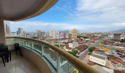 Apartamento com 1 quarto, Caiçara, Praia Grande - R$ 425 mil, Cod: 70836934
