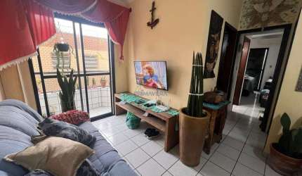 Apartamento com 2 quartos, Caiçara, Praia Grande - R$ 355 mil, Cod: 70837138