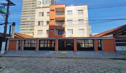 Apartamento com 1 quarto, Caiçara, Praia Grande - R$ 270 mil, Cod: 70837187