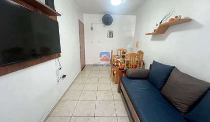Apartamento com 1 quarto, Ocian, Praia Grande - R$ 240 mil, Cod: 70837211