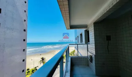 Apartamento de 1 quarto com vista mar para venda, Caiçara.