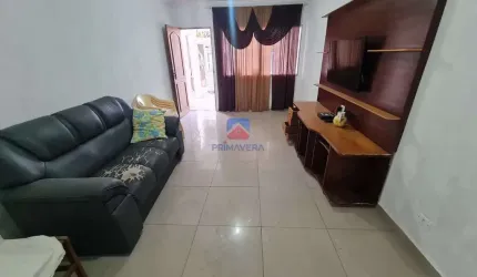 Sobrado com 4 quartos, Balneário Maracanã, Praia Grande - R$ 690 mil, Cod: 70837324