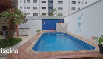 Sobrado com 4 quartos, Aviação, Praia Grande - R$ 1.1 mi, Cod: 70837386