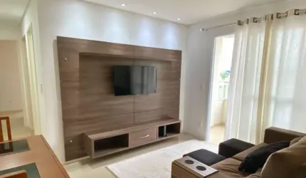 APARTAMENTO MOBILIADO COM 2 SUÍTES, 2 VAGAS DE GARAGEM NO SANTO ANTÔNIO