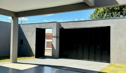 Casa com 3/4 e suíte ao lado do Jardim Patricia  com fino acabamento
