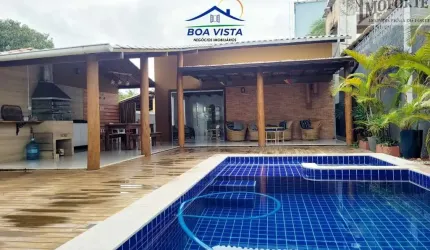 Casa na Praia da Espera - Casa 4 suítes, com piscina e churrasqueira