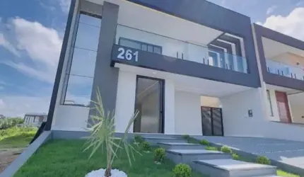 CASA CONDOMINIO PASSAREDO, MODERNA E FINO ACABAMENTO .