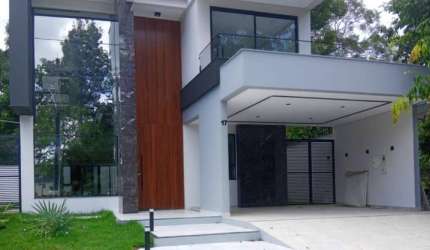 CASA DUPLEX ESPETACULAR  4 SUITES A VENDA - CONDOMINIO ALPHAVILLE 4 - PONTA NEGRA