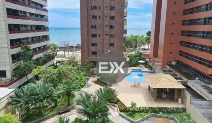 Apartamento Beira Mar com 3 dormitórios à venda, 192 m² por R$ 2.300.000 - Meireles - Fortaleza/CE