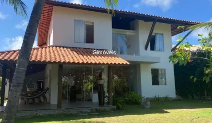 Casa em condomínio fechado com 5 quartos à venda na Rodovia BA-099 - Estrada do Côco, Praia de Busca Vida, Camaçari, 500 m2 por R$ 2.650.000