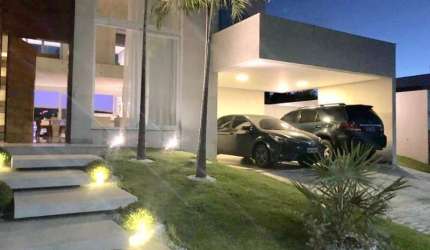 Casa em condomínio fechado com 4 quartos à venda na Rodovia BA-099 - Estrada do Côco, Alphaville (Abrantes), Camaçari, 280 m2 por R$ 2.400.000
