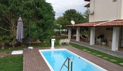 Casa em condomínio fechado com 4 quartos à venda na Rua Direto de Jauá, 1, Jauá, Camaçari, 350 m2 por R$ 1.150.000