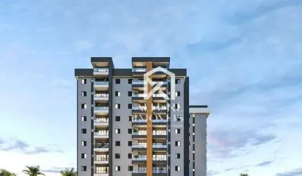 Apartamento à venda, 84 m² por R$ 535.516,64 - Praia das Palmeiras - Caraguatatuba/SP