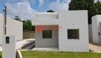 Casa com 2/4 no condomínio Solar de Abrantes II
