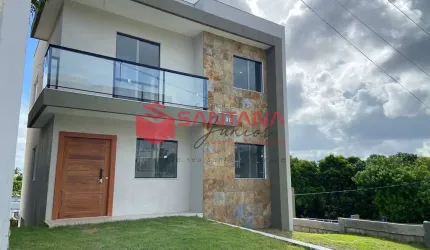 Casa duplex nascente, 4 suítes em Lauro de Freitas