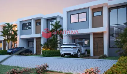 Casa com 3/4 todos suítes, em Buraquinho