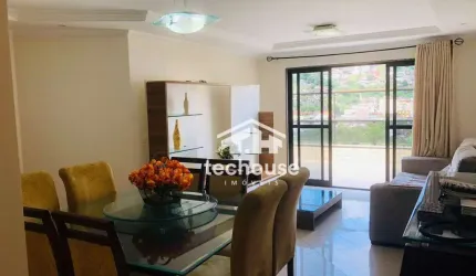 Conforto e Estilo: Apartamento Mobiliado com Suíte e Varanda Ampla.
