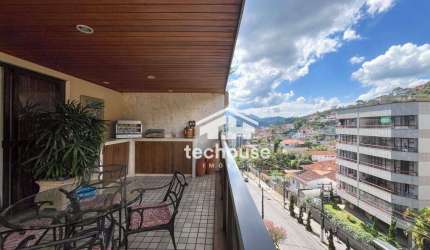 Apartamento com 4 dormitórios à venda, 210 m² por R$ 1.200.000,00 - Várzea - Teresópolis/RJ