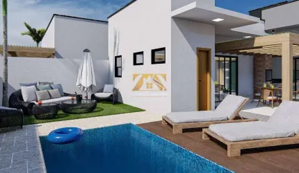 Casa 2/4, sendo 1 suíte, 130 m² - 906 sul (Arse 92) - Palmas/TO