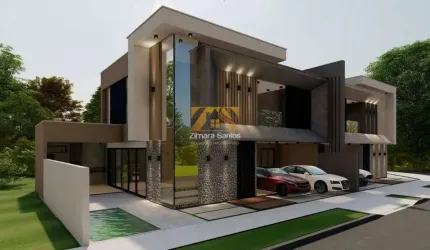 Sobrado Alto Padrão, com 4 suítes, 228 m² - 505 sul (Arso 53) - Palmas/TO