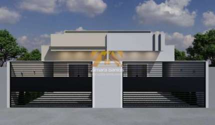 Casa 2/4, sendo 1 suíte, 70 m² - 1205 sul (Arso 122) - Palmas/TO