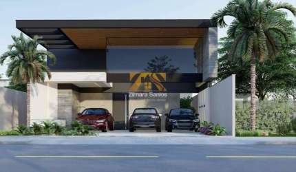 Casa Alto Padrão, com 4 suítes, 225 m² - 505 sul (Arso 52) - Palmas/TO