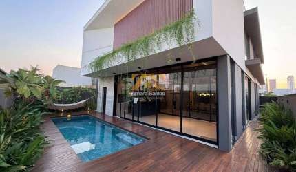 Sobrado Alto Padrão, com 4 suítes, 335 m² - 209 sul (Arso 24) - Condomínio Alphaville 2 - Palmas/TO