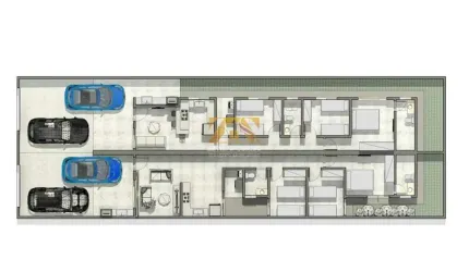 Casa 2/4, sendo 1 suíte, 110 m² - 1406 sul (Arse 142) - Palmas/TO