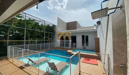 Casa Alto Padrão 3/4 com 2 suítes - 217 m² na 205 sul (Arso 22) - Próxima à Aldeia Mall - Palmas/TO