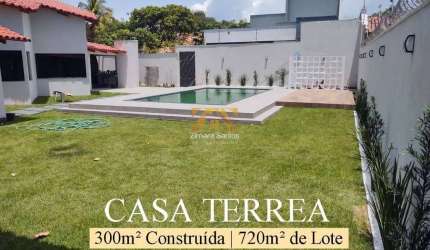 Casa Alto Padrão, 4/4, sendo 1 suíte, 300 m² - 605 sul (Arso 62) - Palmas/TO