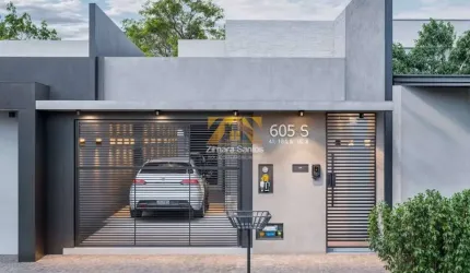 Casa 3/4 com 2 suítes - 124 m² na 605 sul (Arso 62) - Próxima à Clínica Provida - Palmas/TO
