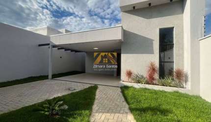 Casa 3/4 com 1 Suíte - 140 m² na 1205 sul (ARSO 122) - Próxima à Unicatólica - Palmas/TO